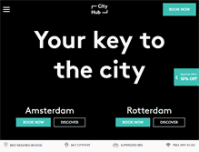 Tablet Screenshot of cityhub.com